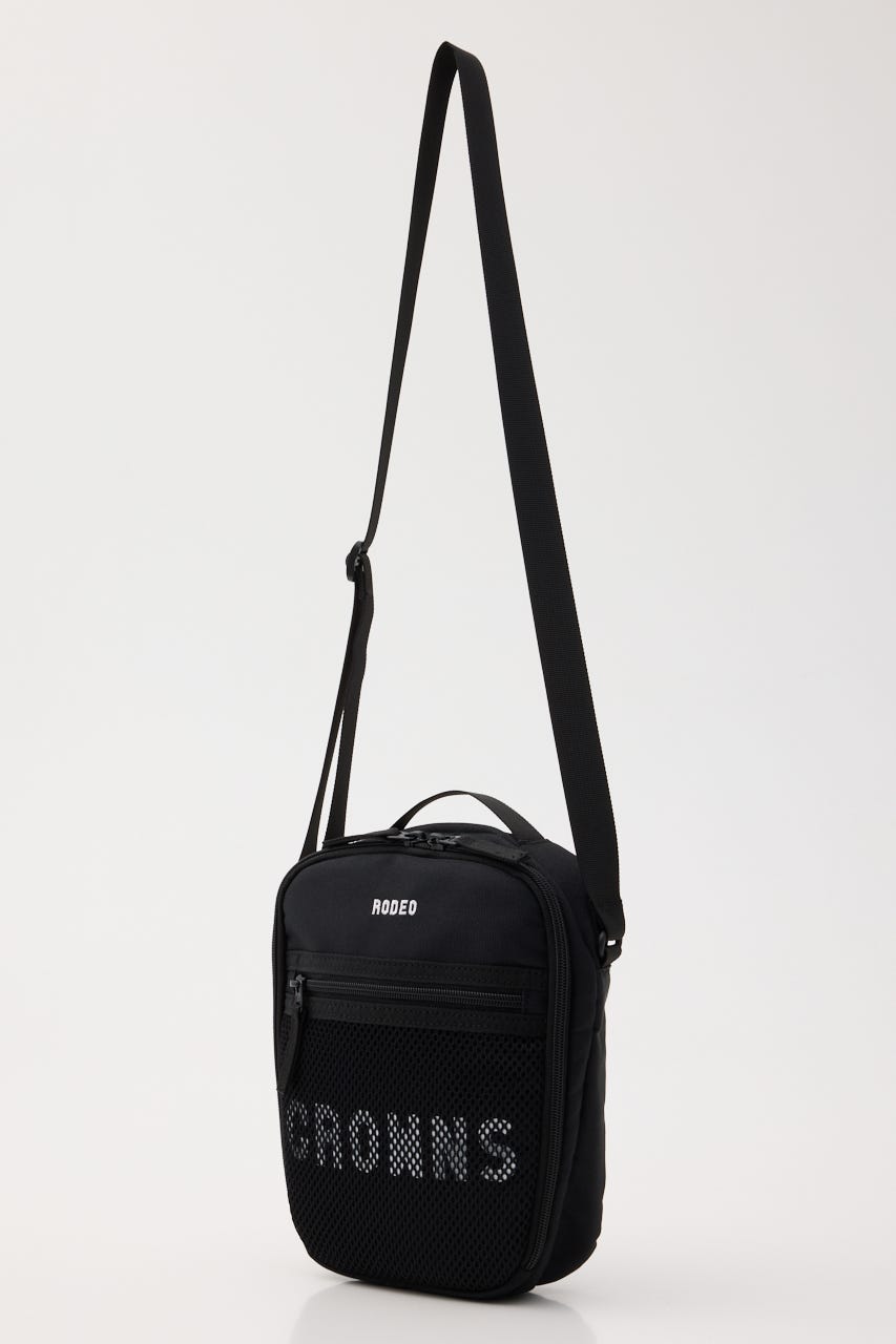 ロゴボックスショルダーバッグ BLK FREE