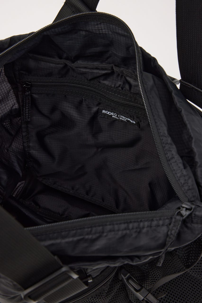 ロゴ2wayトートバッグ BLK FREE
