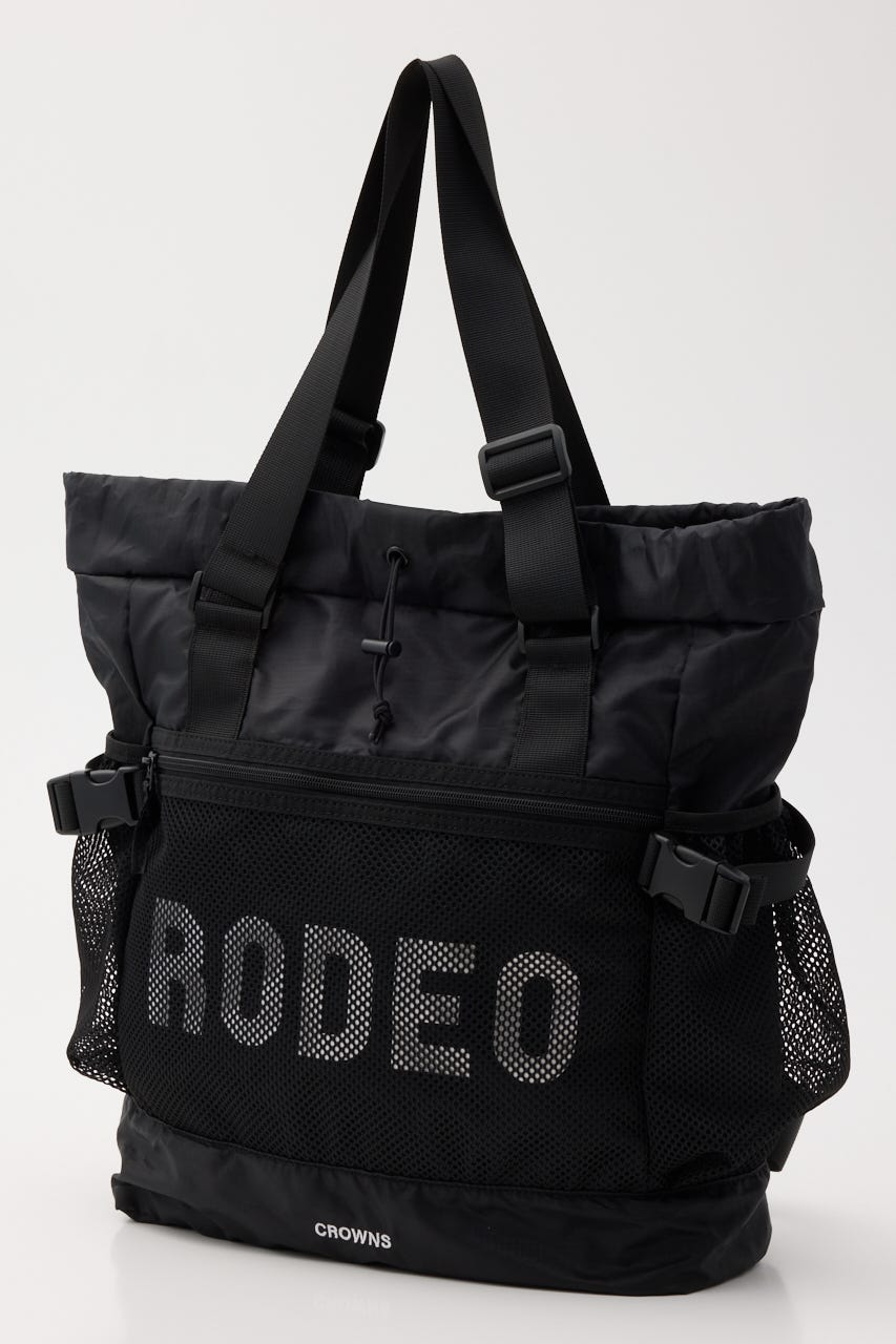 ロゴ2wayトートバッグ BLK FREE