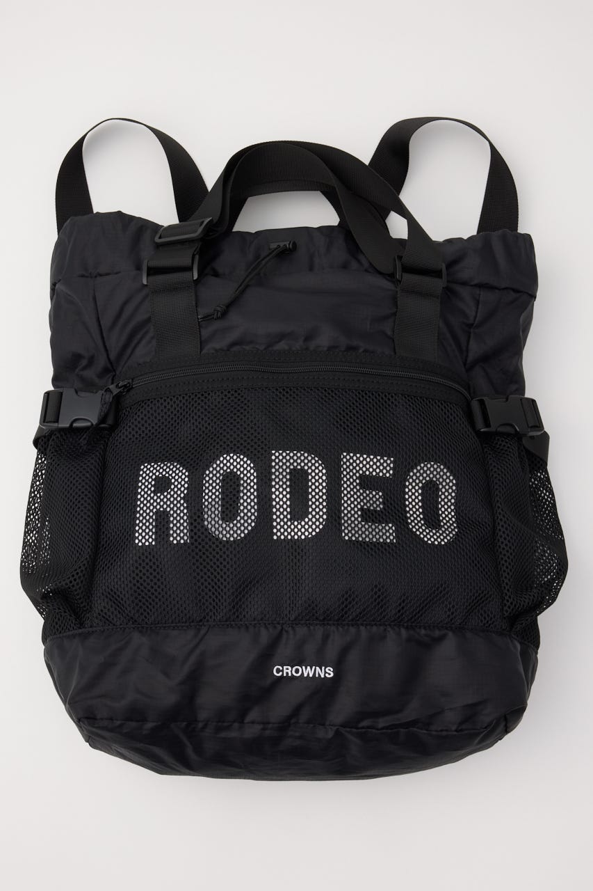 ロゴ2wayトートバッグ BLK FREE