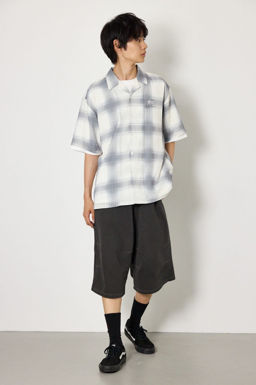 スウェットバミューダパンツ C.GRY M