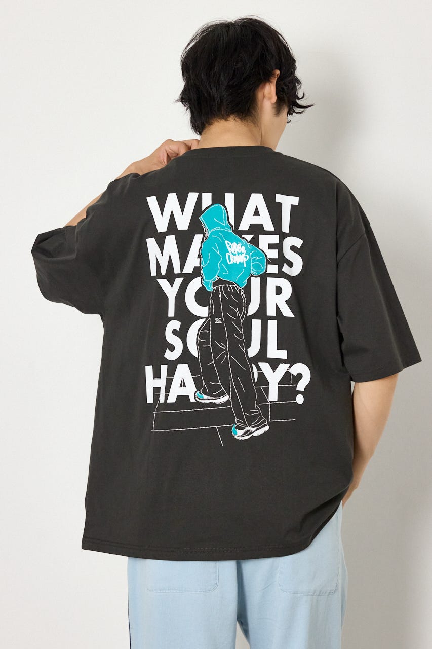 フィットガールTシャツ D/C.GRY L