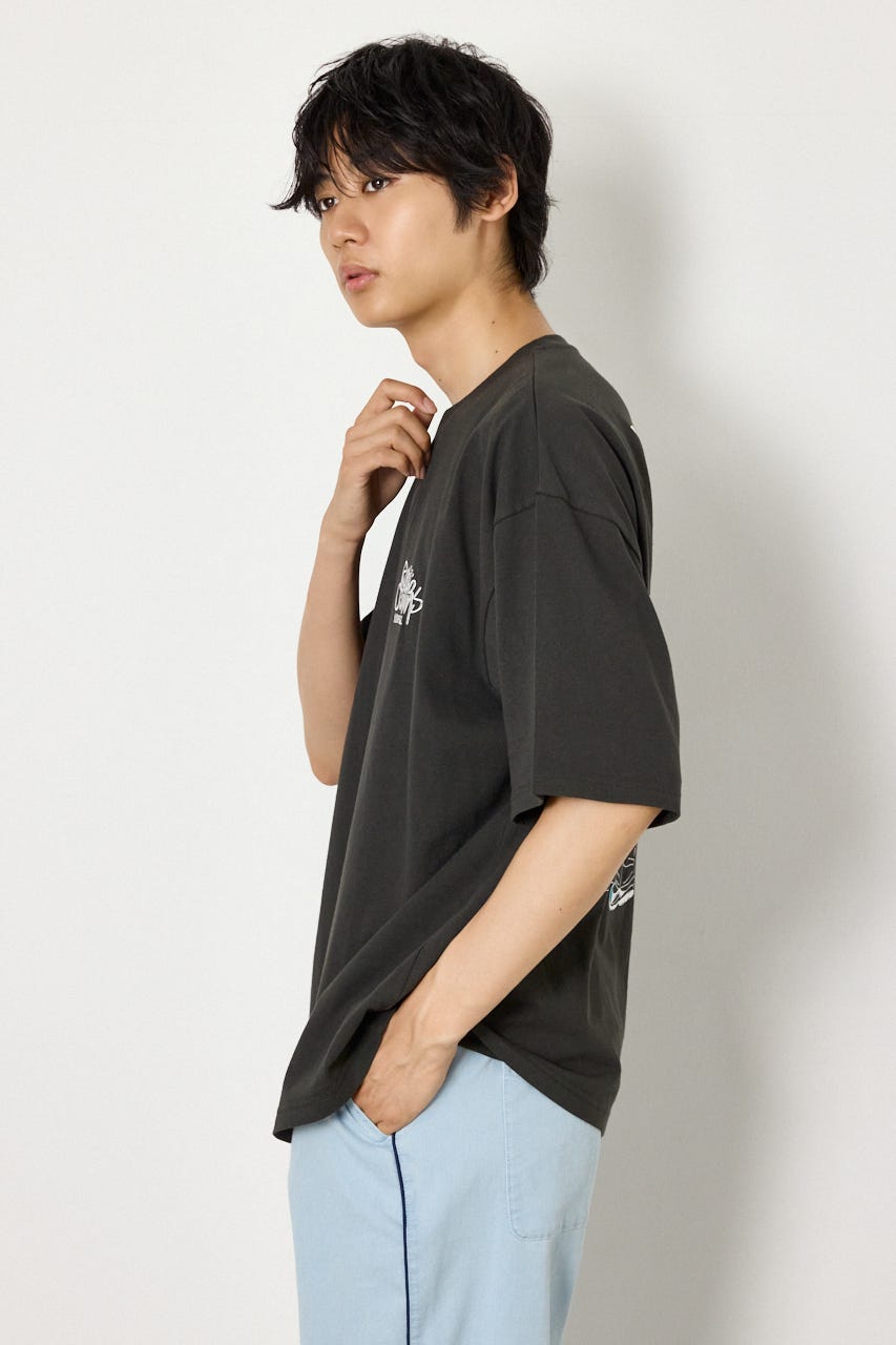 フィットガールTシャツ D/C.GRY L