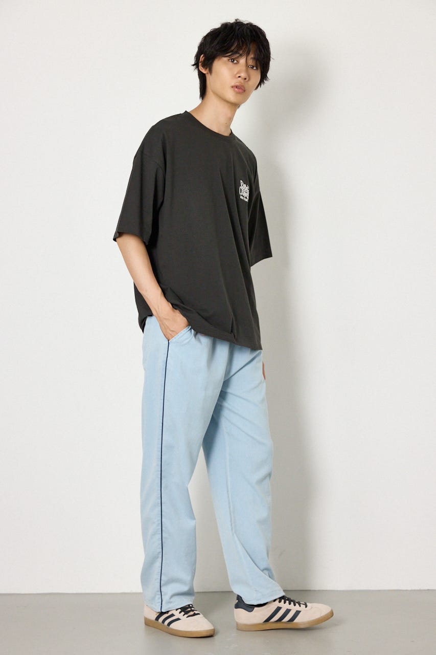 フィットガールTシャツ D/C.GRY L