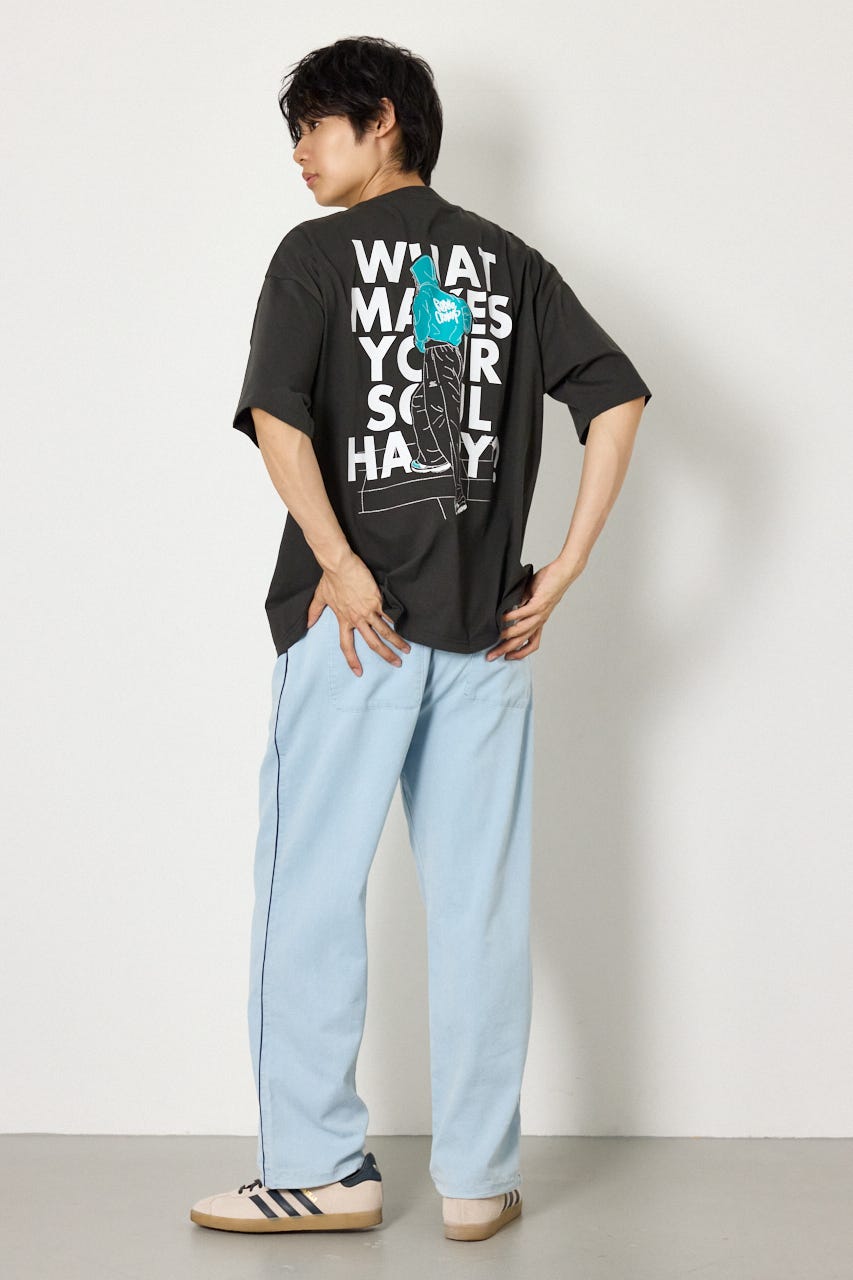 フィットガールTシャツ D/C.GRY L