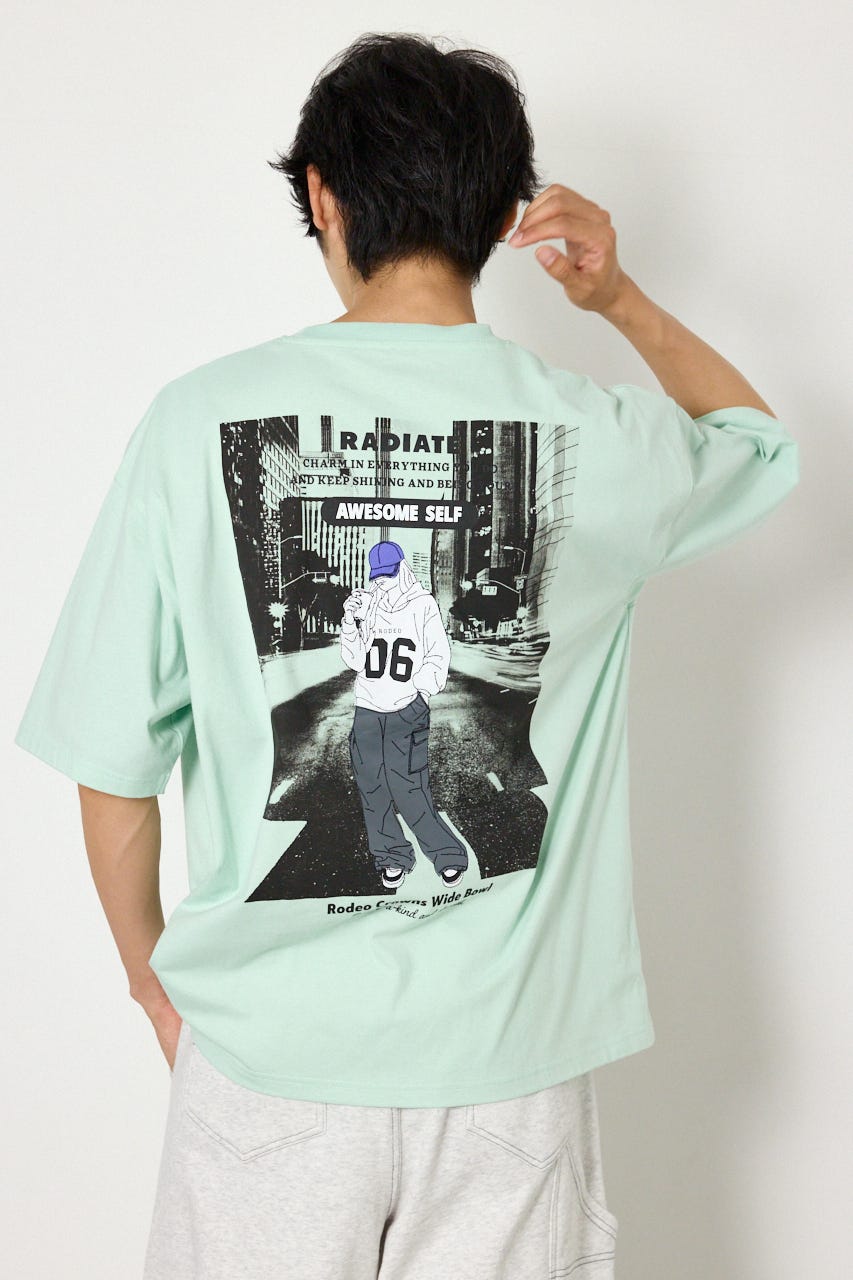 フィットガールTシャツ MINT L