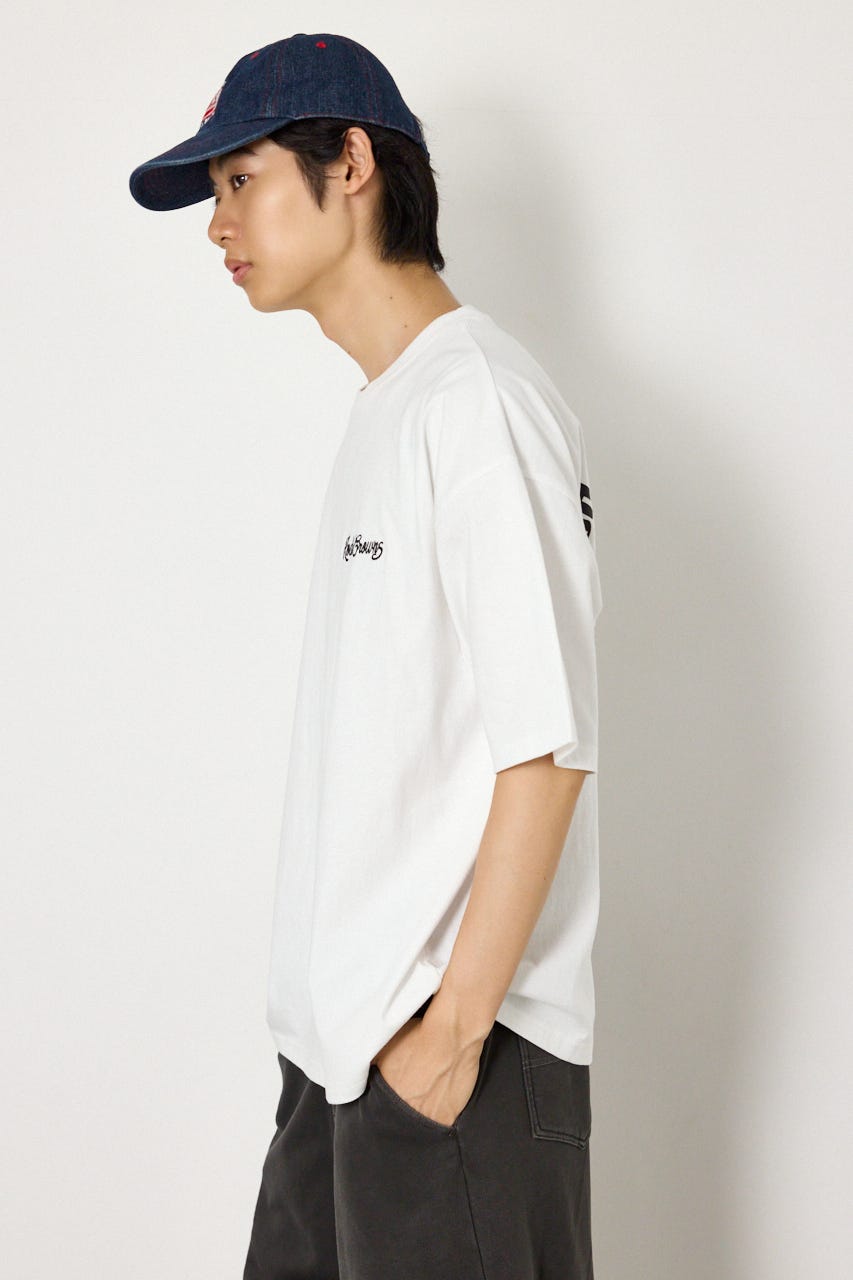 カモフラアップリケTシャツ O/WHT M