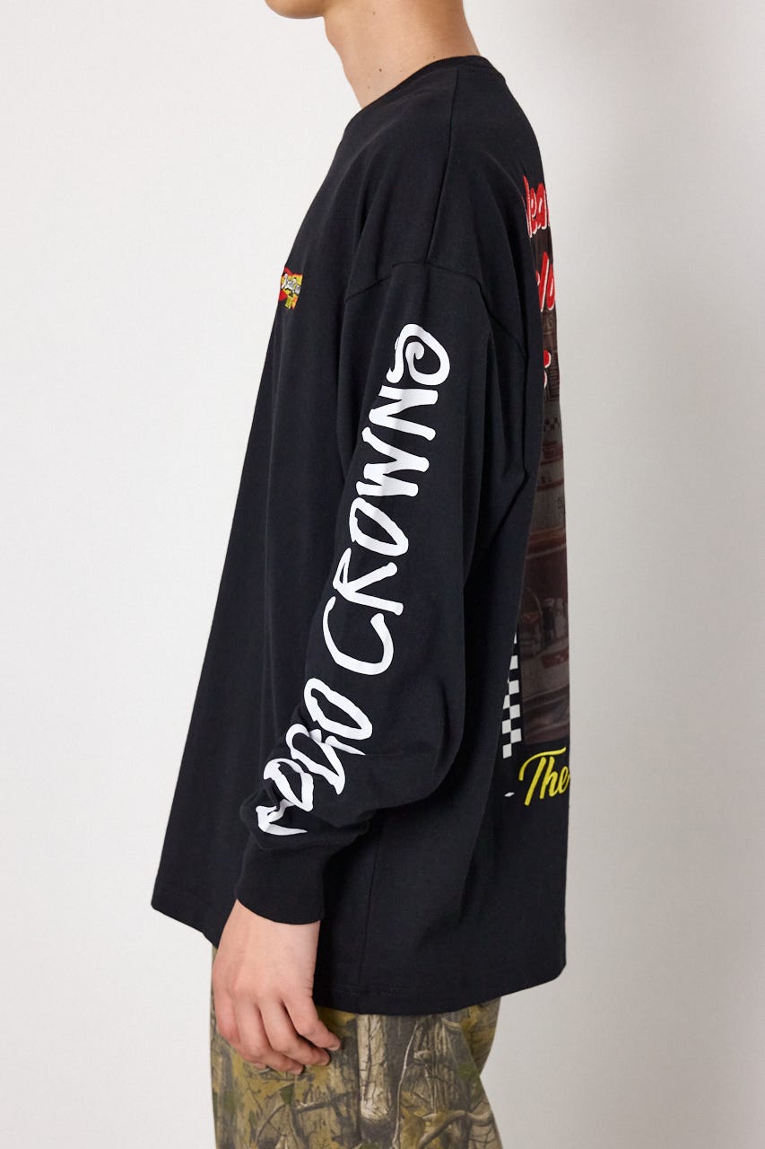 diner 長袖Tシャツ BLK M