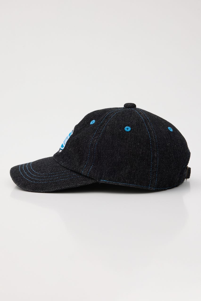 ステッチデニムCAP BLK FREE