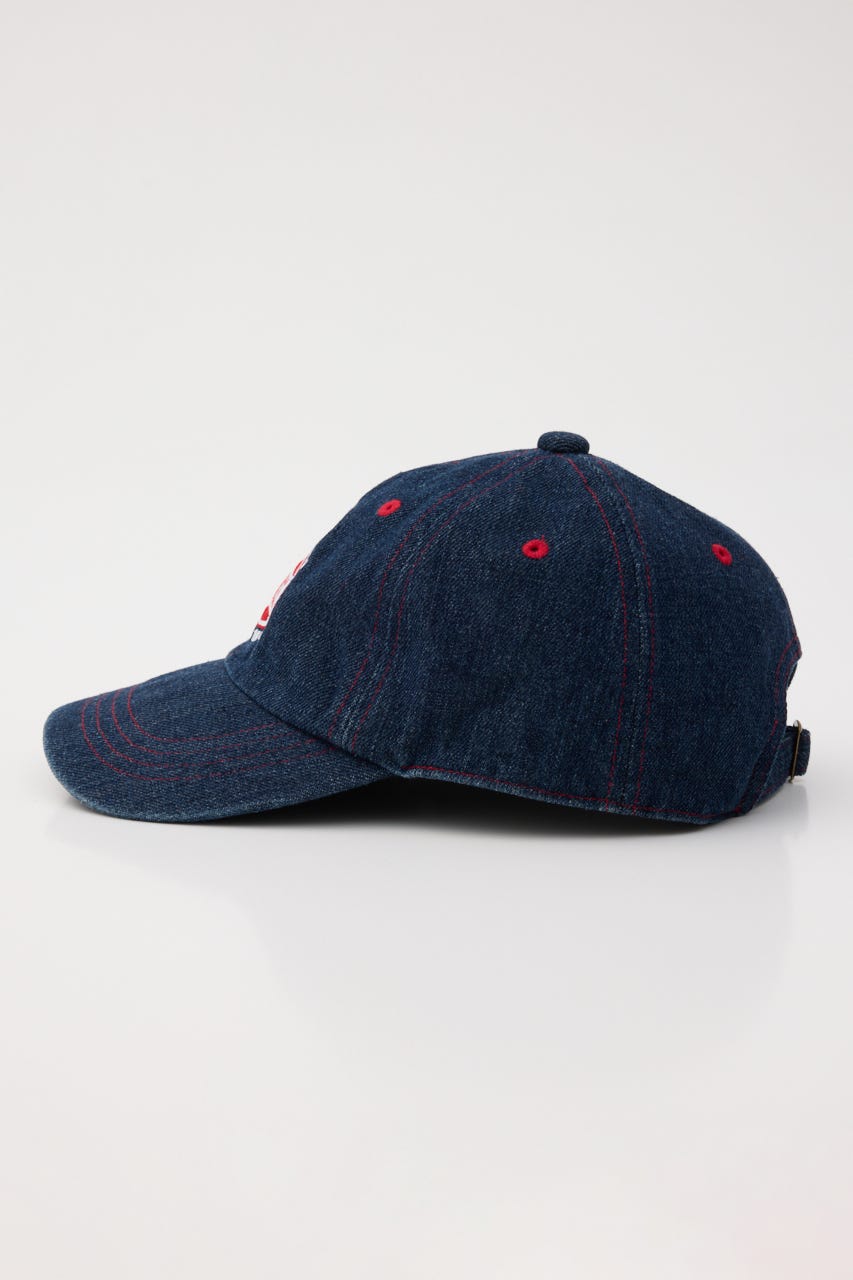 ステッチデニムCAP BLU FREE