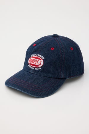 ステッチデニムCAP