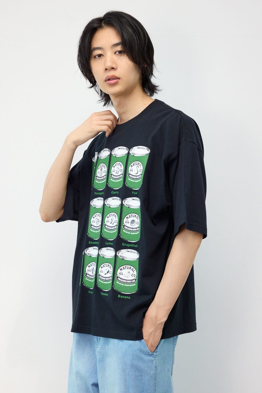canned fluit Tシャツ BLK L