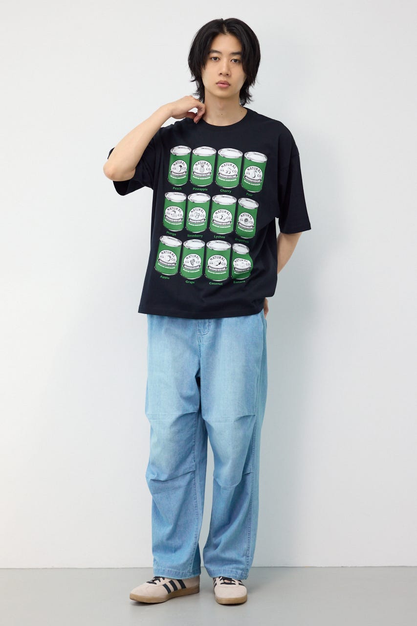 canned fluit Tシャツ BLK L