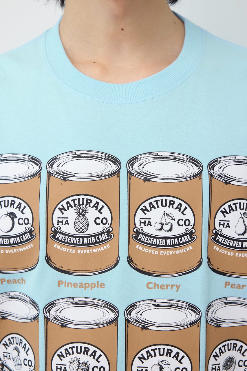 canned fluit Tシャツ L/BLU L