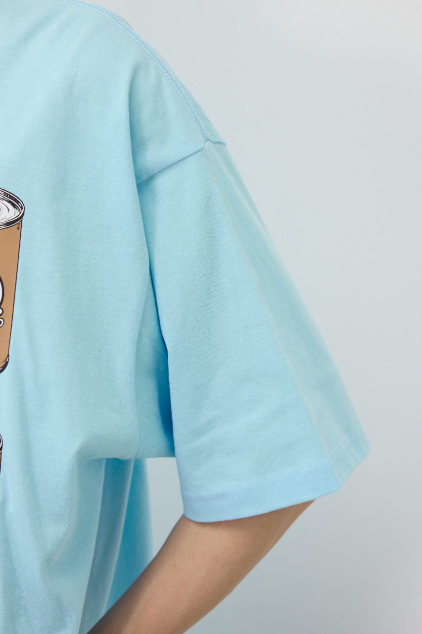 canned fluit Tシャツ L/BLU L