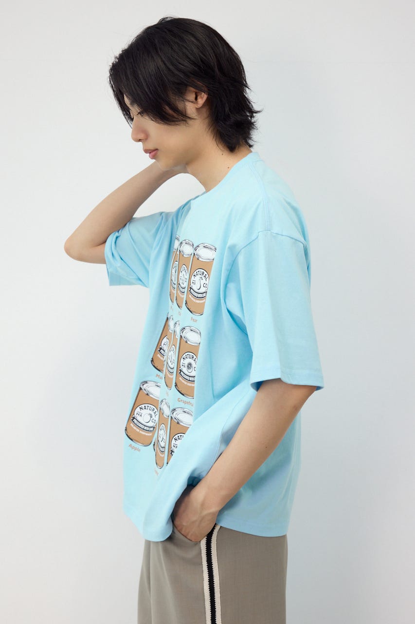 canned fluit Tシャツ L/BLU L