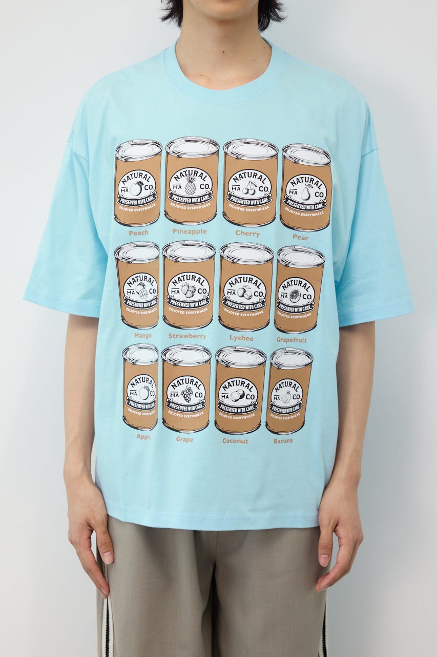 canned fluit Tシャツ L/BLU L
