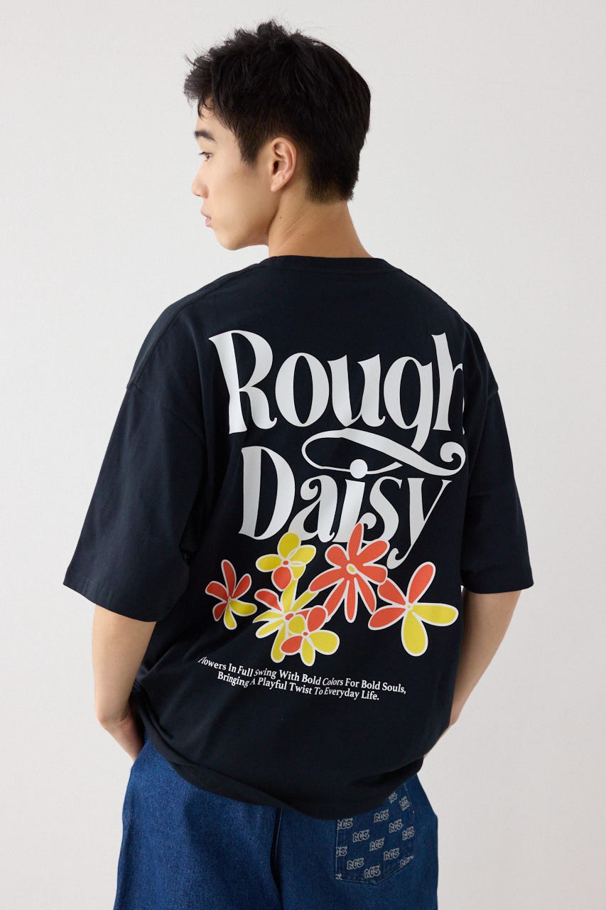 ラフデイジーTシャツ BLK M