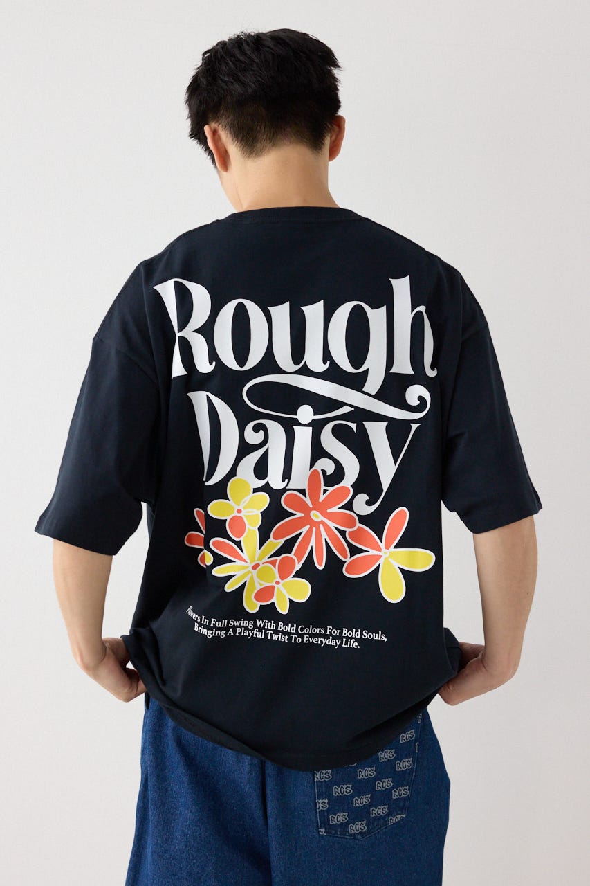 ラフデイジーTシャツ BLK M