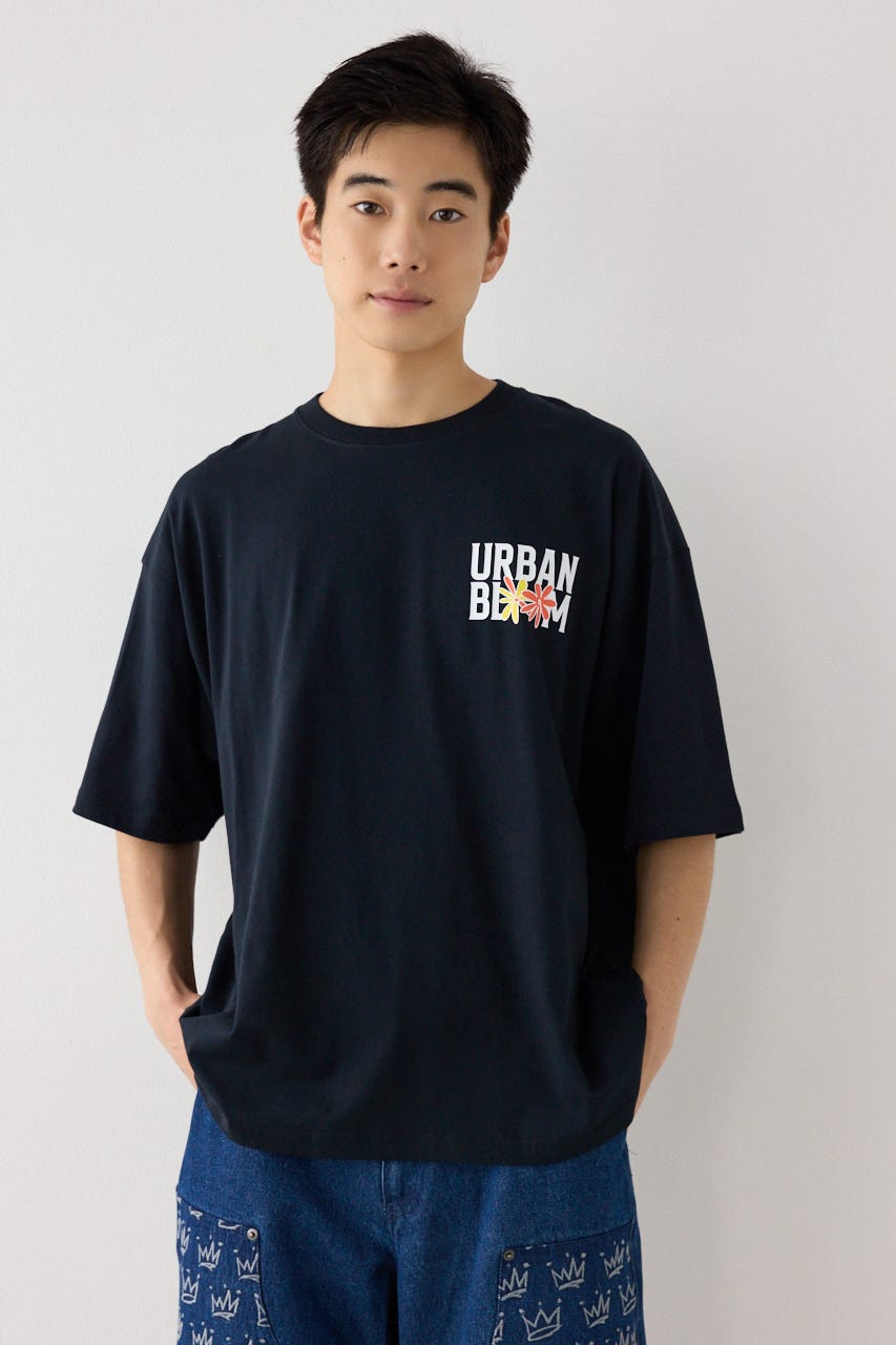 ラフデイジーTシャツ BLK M