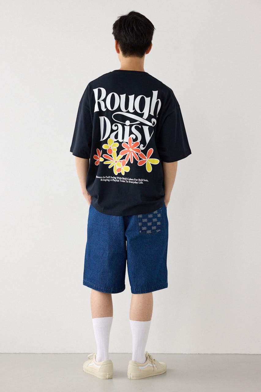 ラフデイジーTシャツ BLK M