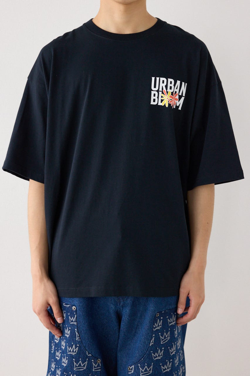 ラフデイジーTシャツ BLK M