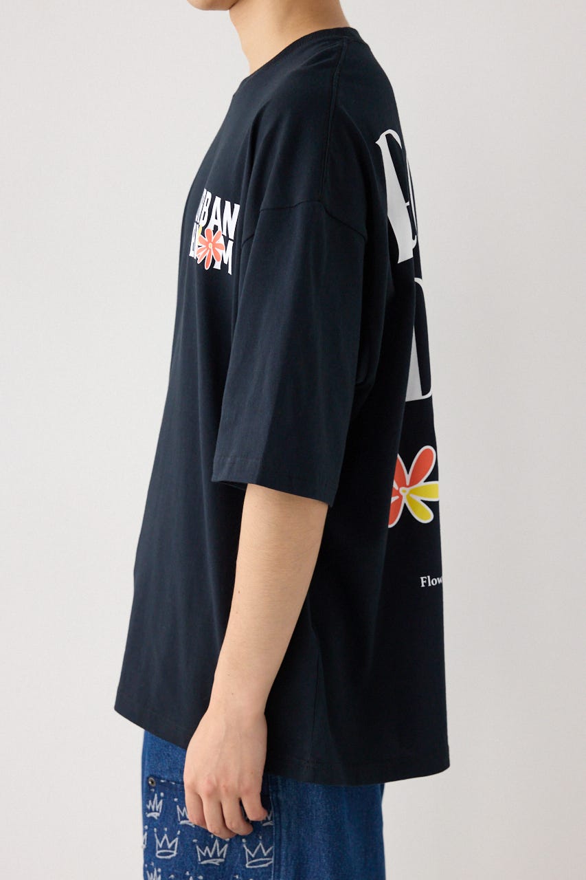ラフデイジーTシャツ BLK M
