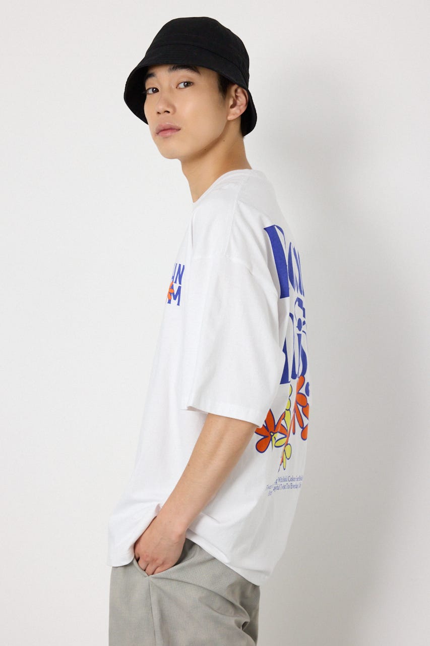 ラフデイジーTシャツ WHT L