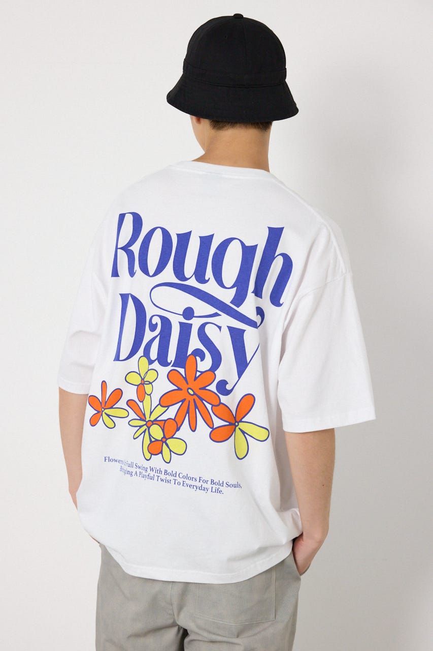 ラフデイジーTシャツ WHT L