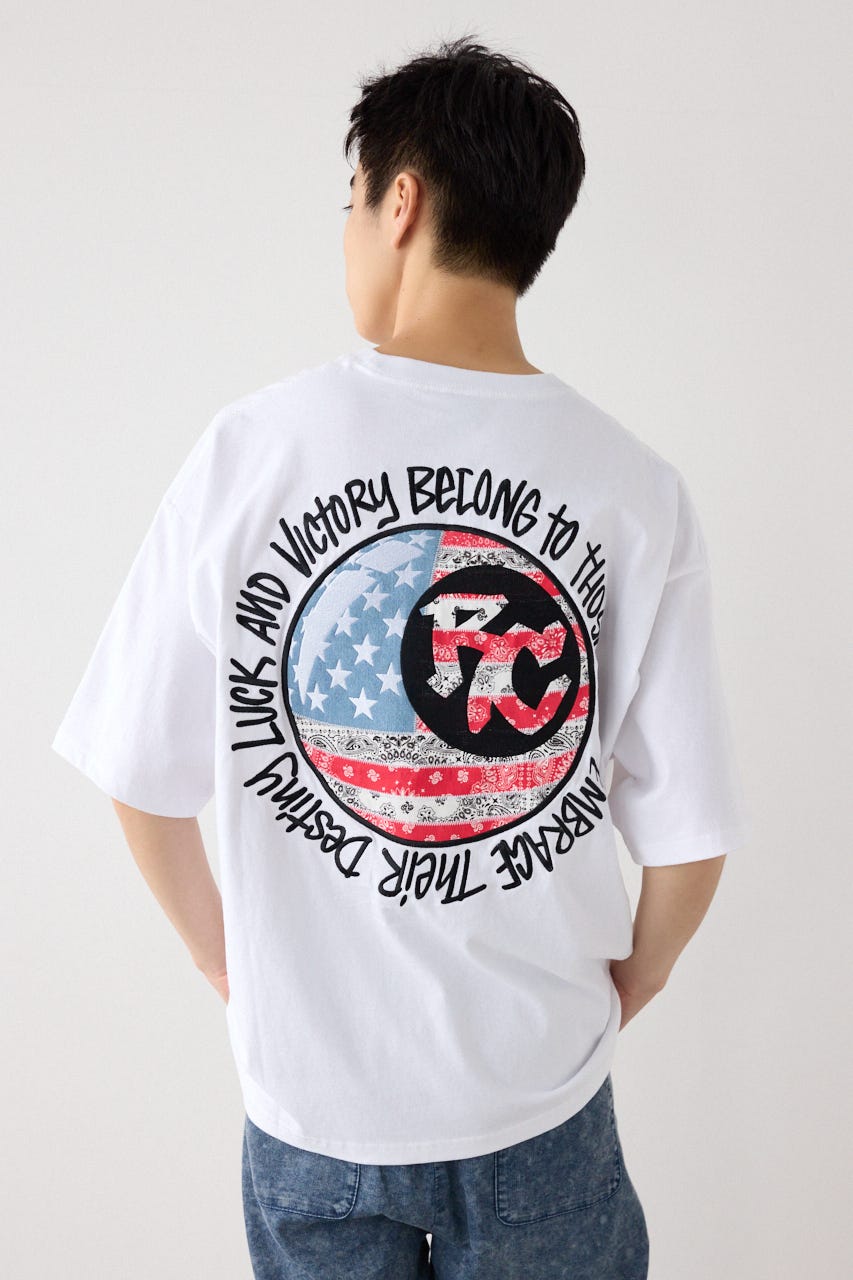 USボールTシャツ WHT L