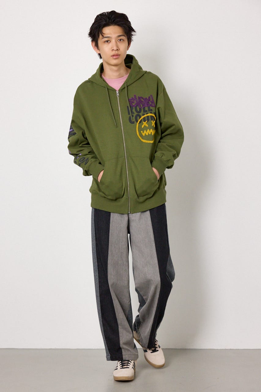 No Dice zipパーカー KHA L