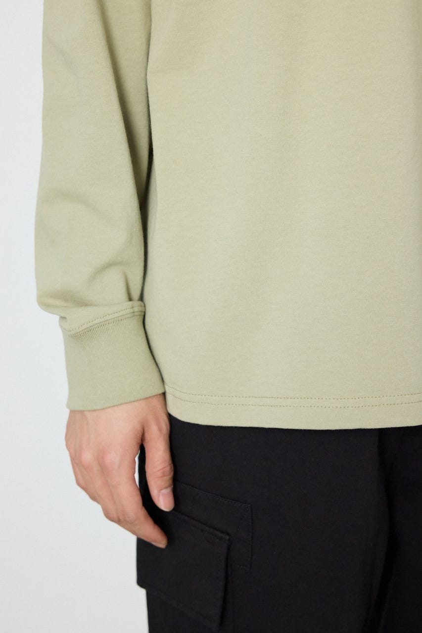 ペイントロゴ長袖Tシャツ L/KHA L