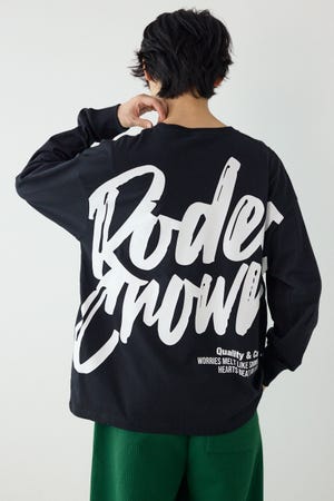 ペイントロゴ長袖Tシャツ