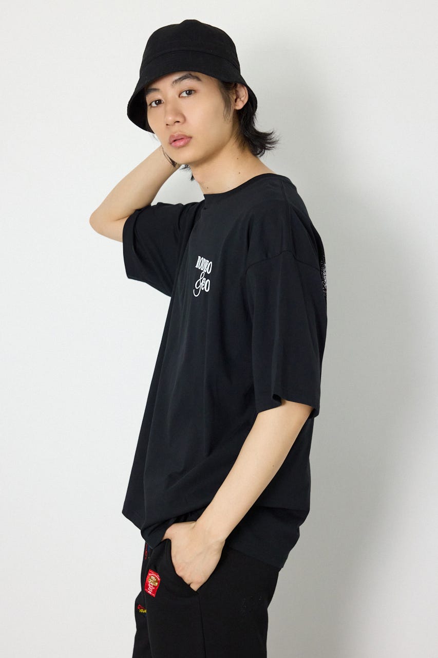 メンズ MASTER PROTECT ロゴTシャツ BLK M