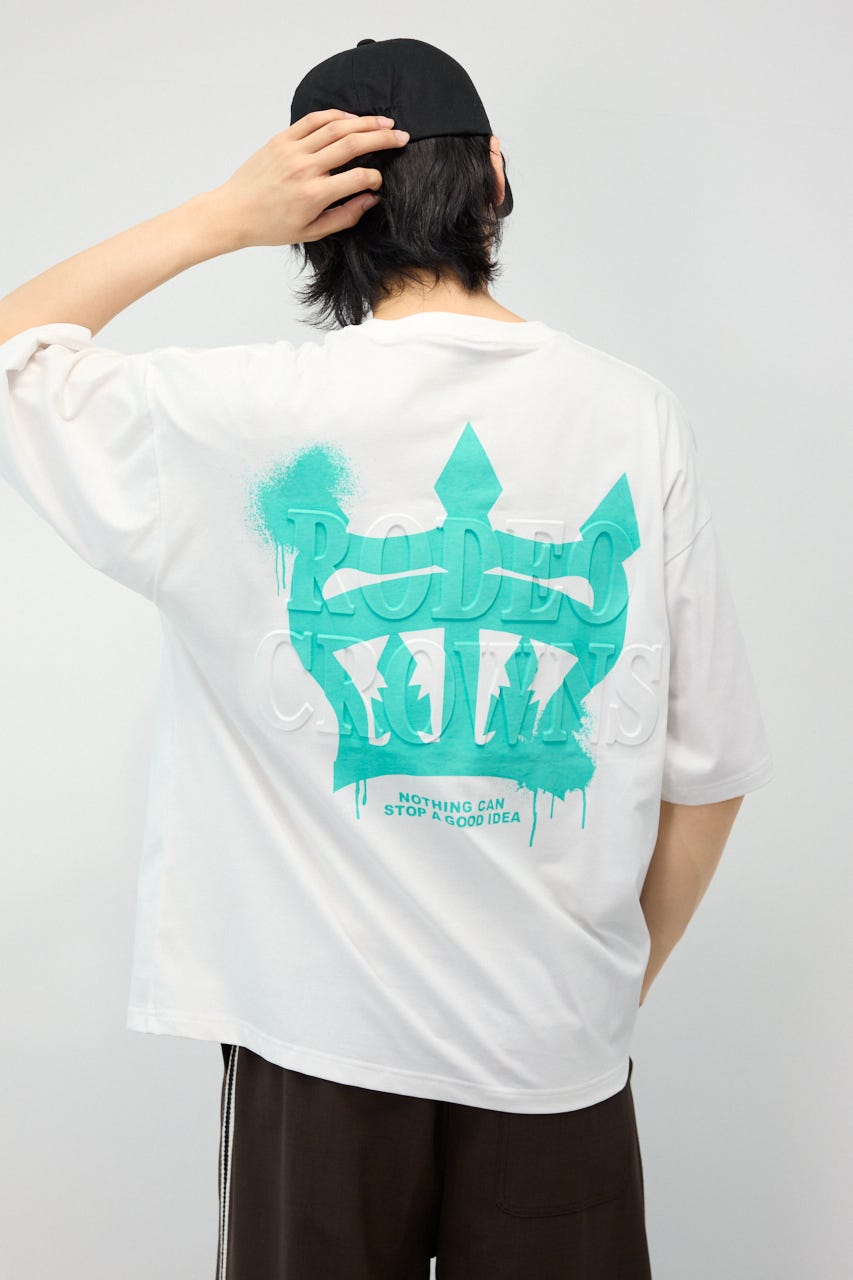 メンズ MASTER PROTECT ロゴTシャツ O/WHT M