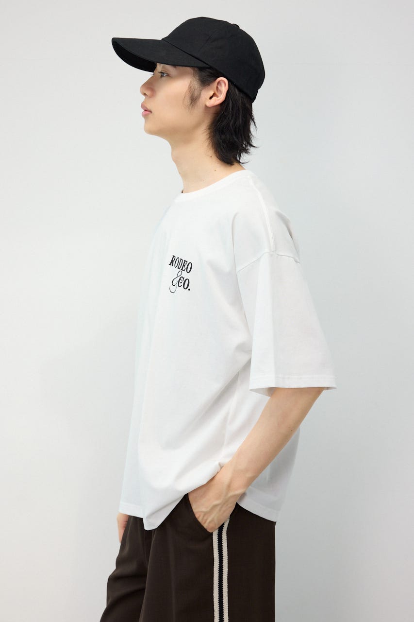 メンズ MASTER PROTECT ロゴTシャツ O/WHT M