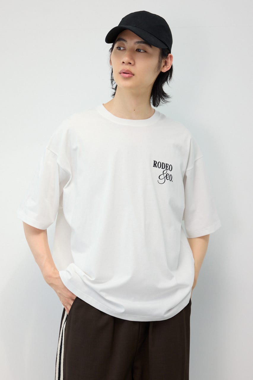 メンズ MASTER PROTECT ロゴTシャツ O/WHT M