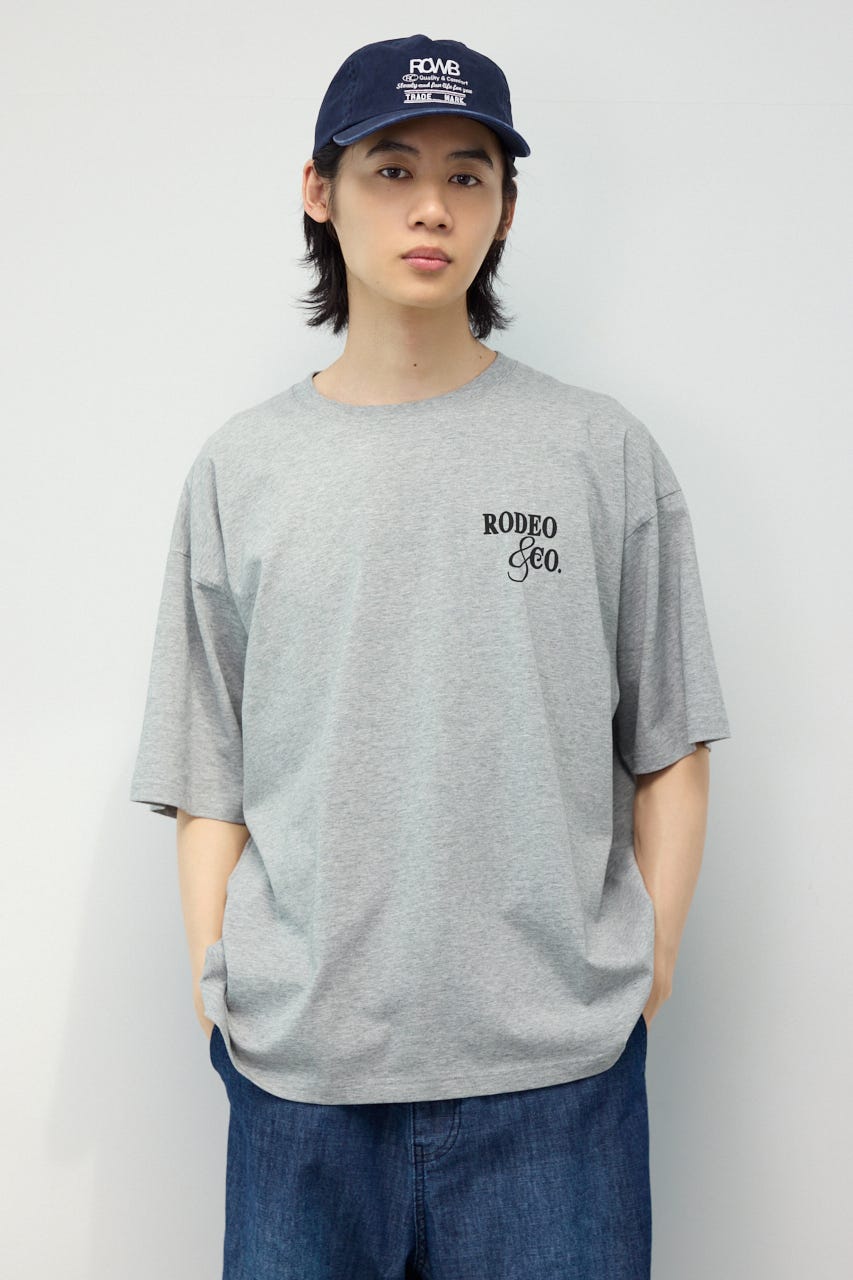メンズ MASTER PROTECT ロゴTシャツ T.GRY M