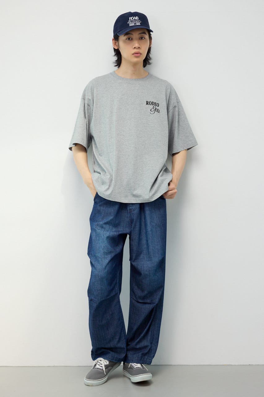 メンズ MASTER PROTECT ロゴTシャツ T.GRY M