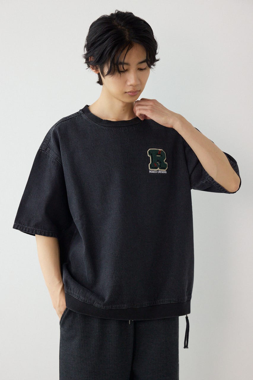 バラエティーデニムトップス BLK L
