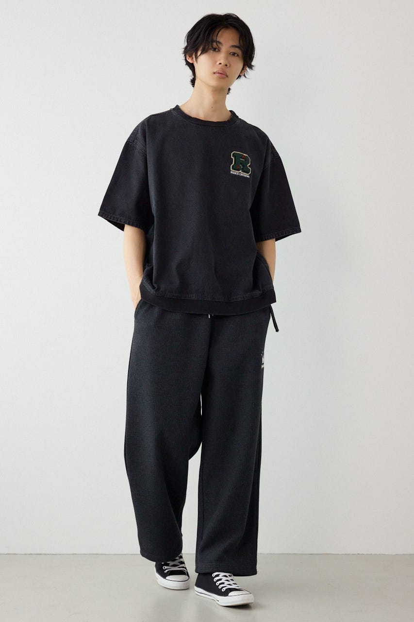 バラエティーデニムトップス BLK L