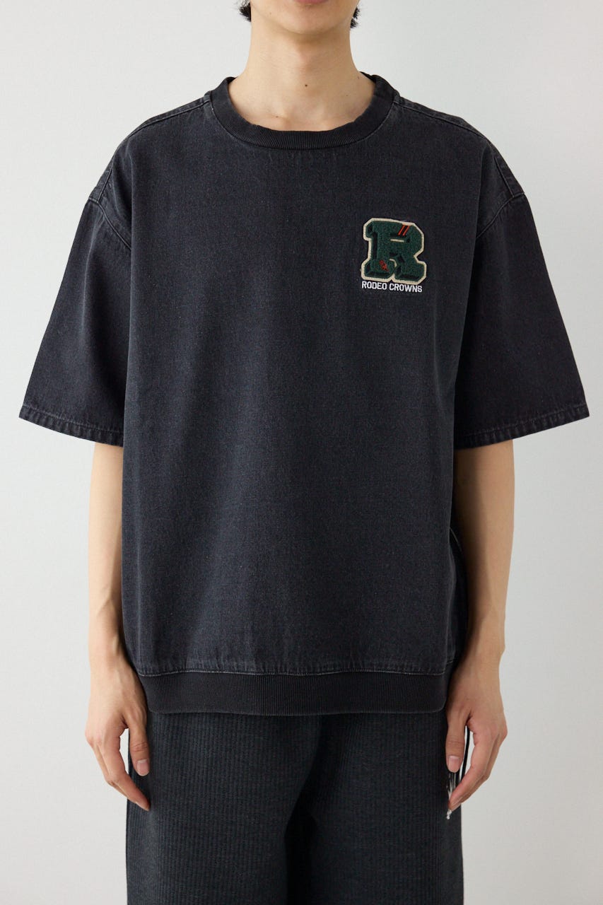 バラエティーデニムトップス BLK L