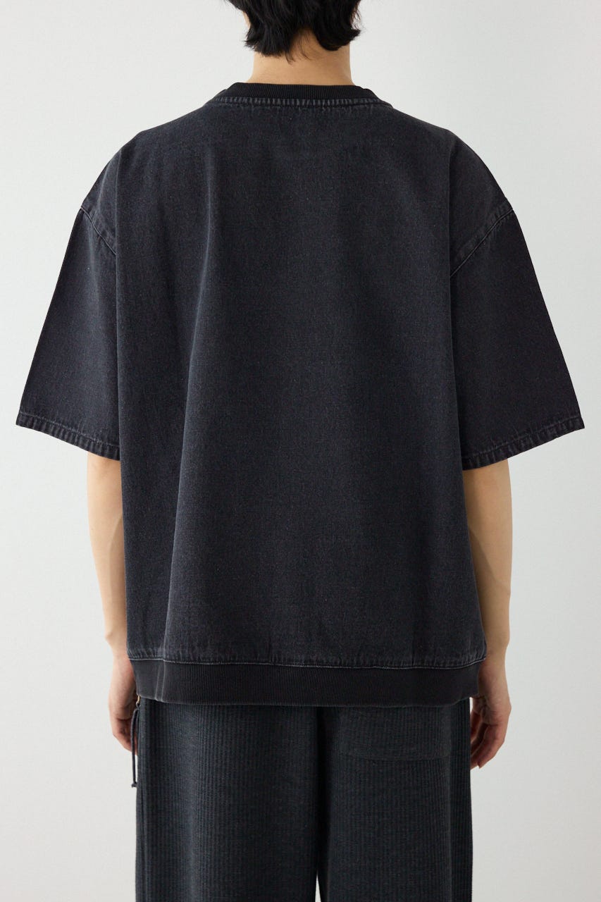 バラエティーデニムトップス BLK L