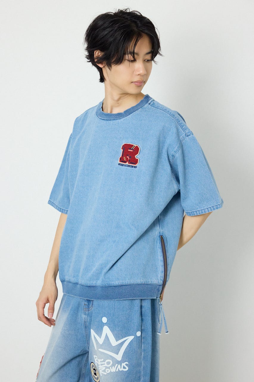 バラエティーデニムトップス L/BLU L