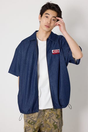 Coolist Denim ZIPシャツ