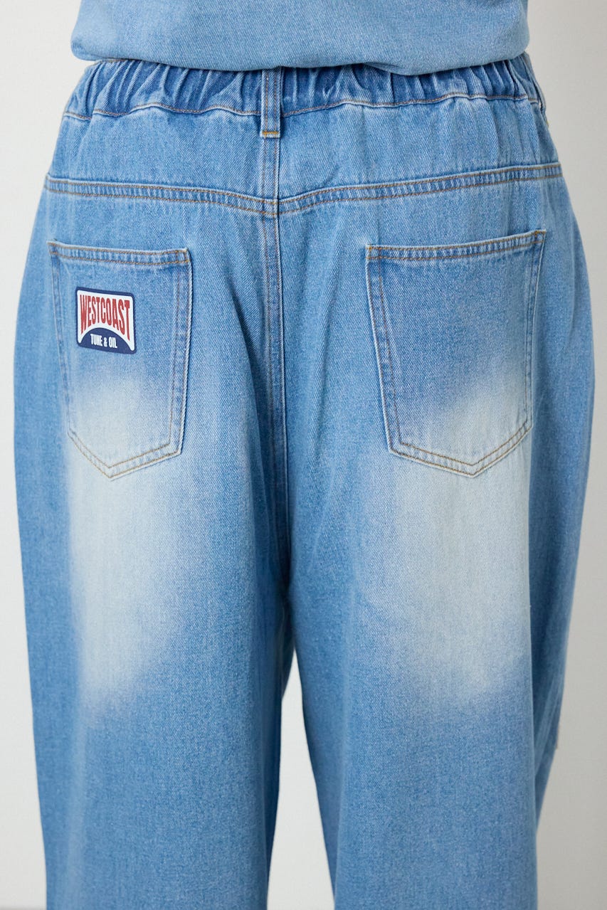 バラエティーデニムパンツ L/BLU L