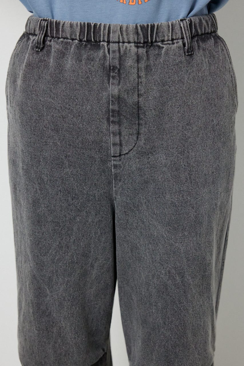 エンボスロゴデニムパンツ GRY M