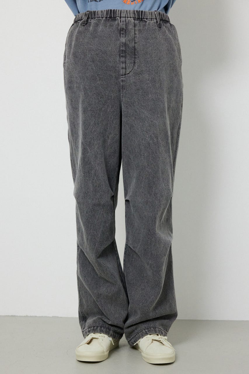 エンボスロゴデニムパンツ GRY M