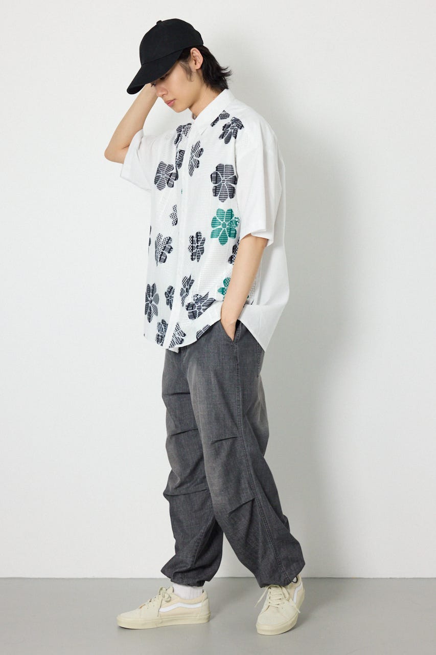 Flyシャンブレーパンツ BLK M