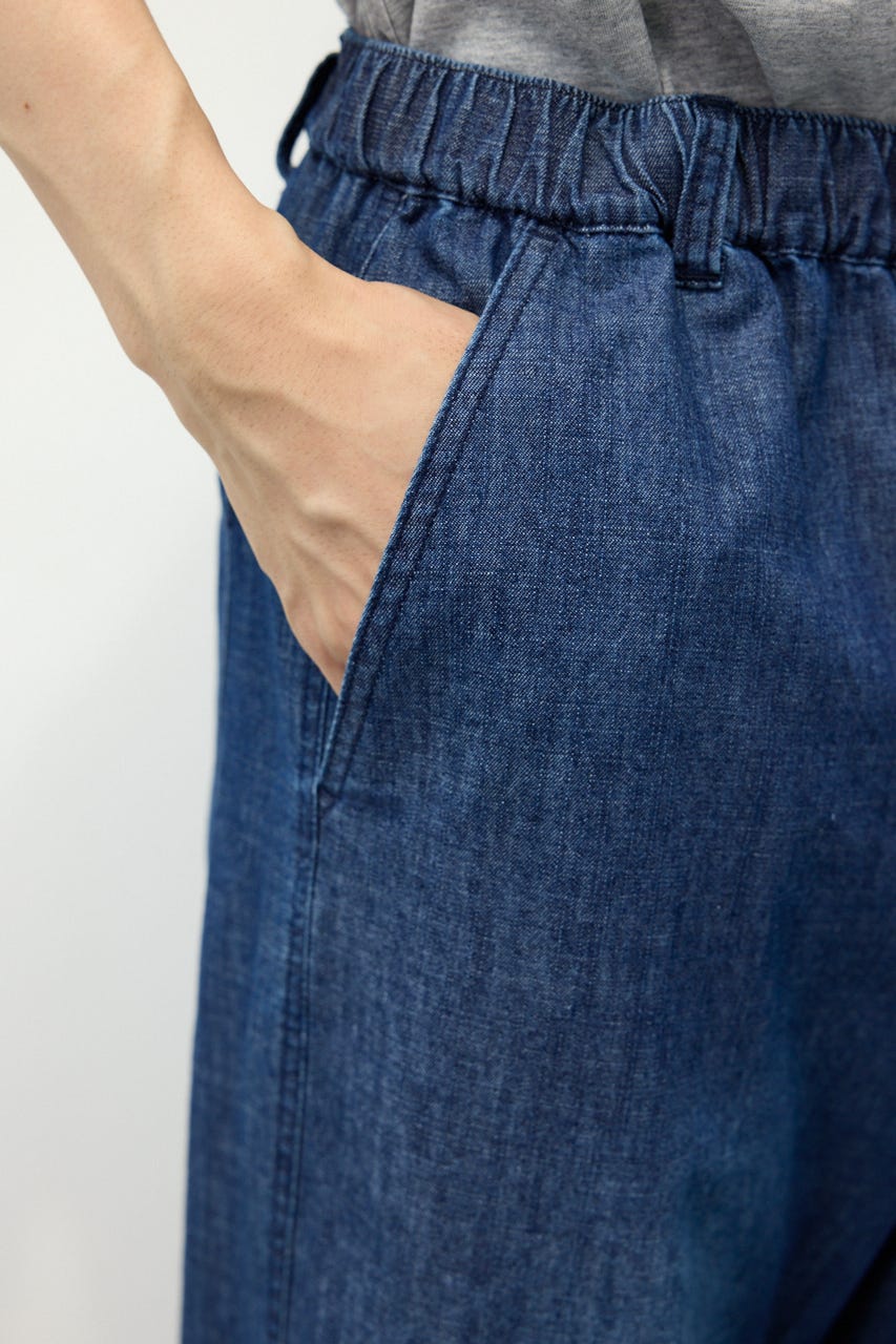 Flyシャンブレーパンツ BLU M